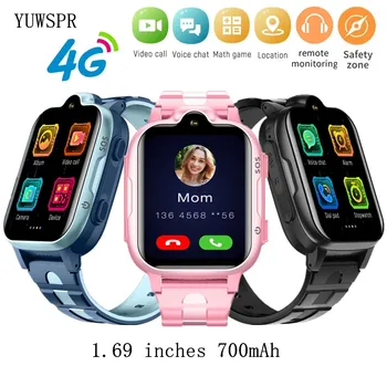 Детские Смарт-часы с GPS-трекером, 700 мАч, 4G