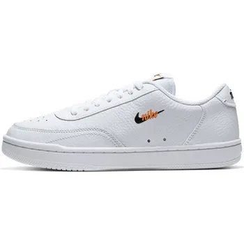 Женские кроссовки Nike Court Vintage Premium White Total-Orange Black CW1067-100