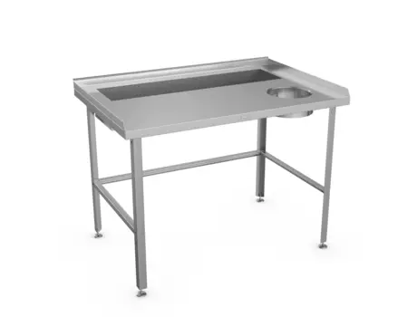 Стол для сбора отходов Atesy СО-С-1-1200.800-02 (СО-1/1200/800)