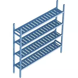 Стеллаж модульный Polair Load.Me Poly 21AL.4PP40.16, основной