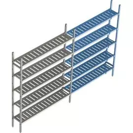 Стеллаж модульный Polair Load.Me Poly 21AL.5PP40.15Е, доп. линейный