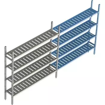 Стеллаж модульный Polair Load.Me Poly 18AL.4PP40.16Е, доп. линейный