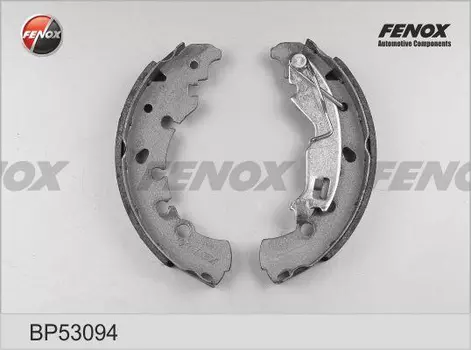 Тормозные колодки барабанные задняя ось FENOX BP53094