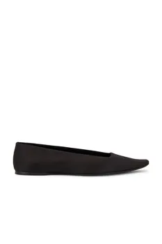 Балетки Poppy Ballerina Saint Laurent, цвет Nero