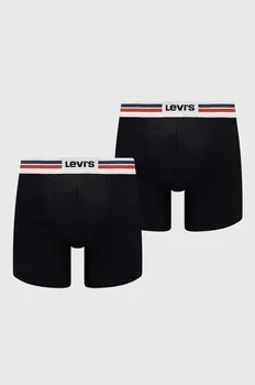 2 упаковки боксеров Levi's, черный