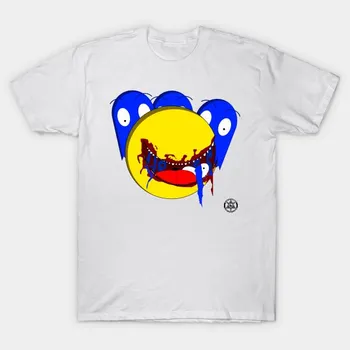 Футболка женская Pac Mania Harajuku Print Kawaii футболка летняя с коротким рукавом женская футболка топ футболка S