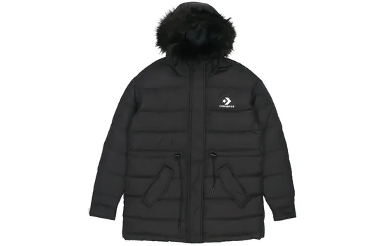 Женский пуховик Converse, цвет Black