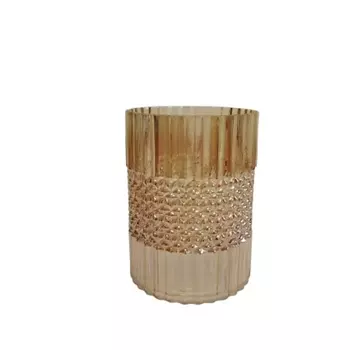 MANDARIN DECOR Стеклянная ваза для цветов и сухоцветов декор дома