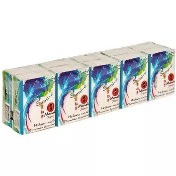 MANEKI Платочки бумажные Sumi-e без аромата 10