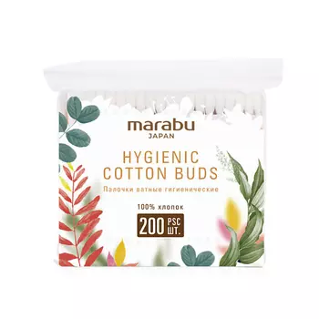 MARABU Ватные палочки Botanica (зип-пакет) 200.0