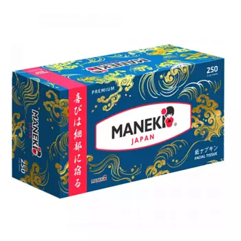 MANEKI Салфетки бумажные Ocean 250.0