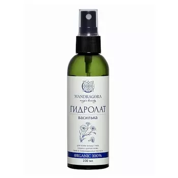 MANDRAGORA MAGIC BEAUTY Натуральный гидролат василька, спрей для лица и волос 100.0