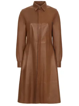 Платье кожаное RALPH LAUREN
