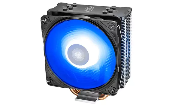 Кулер DEEPCOOL GAMMAXX GTE V2 LGA1366/115X/AM4/AM3/+/AM2/+/FM2/+/FM1 (12шт/кор, TDP 180Вт, PWM, RGB Fan 120mm, 4 тепл. трубки прямого контакта) RET (GAMMAXX GTE V2)