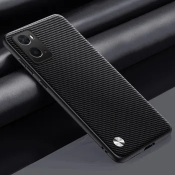 Для OPPO A96 5G чехол для телефона роскошный чехол из искусственной кожи для OPPO A36 A76 A96 4G матовая задняя силиконовая полная защитная крышка камеры Coque For OPPO A36 чёрный