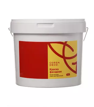 Краска водно-дисперсионная фасадная Corsa Deco 25 кг