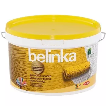 Краска cилоксановая фасадная Belinka В2 матовая 1.86 л