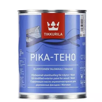 Краска для домов Tikkurila Pika-Teho база C 0,9 л