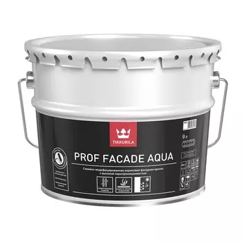 Краска фасадная Tikkurila Prof Faсade Aqua MRA 9 л