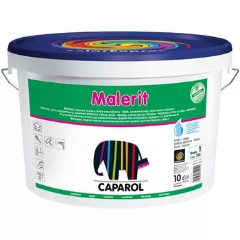 Краска интерьерная Caparol Malerit BAS 1 10 л