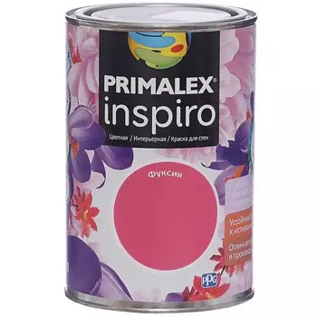 Краска интерьерная Primalex Inspiro Фуксия 1 л