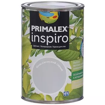 Краска интерьерная Primalex Inspiro Классический серый 1 л