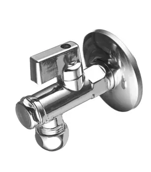 Кран шаровой угловой с фильтром для бытовой техники Valtec 1/2"х М10