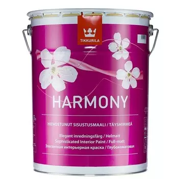 Краска интерьерная Tikkurila Harmony база A глубокоматовая 18 л