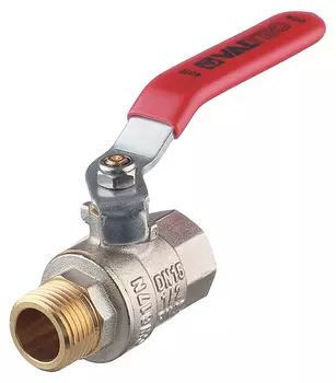Кран шаровой Valtec Base 1/2" ВР-НР ручка