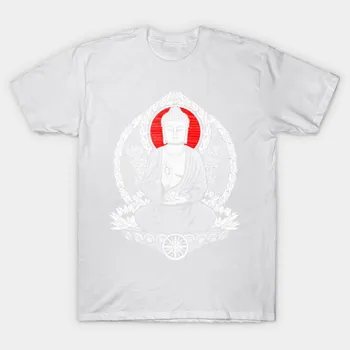Футболка женская Siddhartha Gautama Buddha Sunrise Harajuku Print Kawaii футболка летняя женская футболка с коротким рукавом топ футболка S
