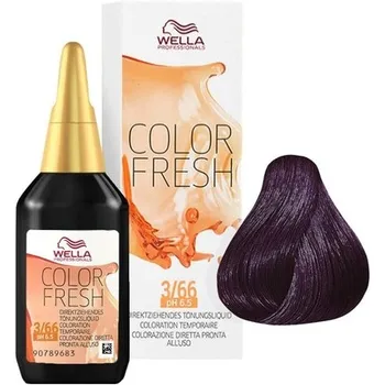 Полуперманентная краска для волос Color Fresh № 3/66, Wella