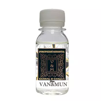 VAN&MUN Ароматический наполнитель для диффузора Ваниль и Сандал 50.0