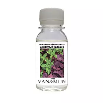 VAN&MUN Ароматический наполнитель для диффузора Душистый базилик 50.0