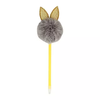 Ручка FUN FLUFFY RABBIT grey
