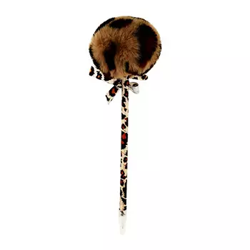 Ручка FUN POM POM Leopard