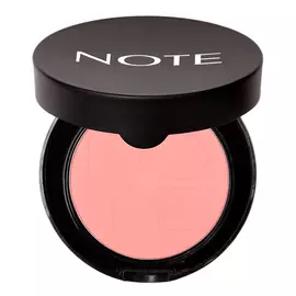 Румяна для лица NOTE LUMINOUS SILK COMPACT BLUSHER с эффектом сияния тон 06