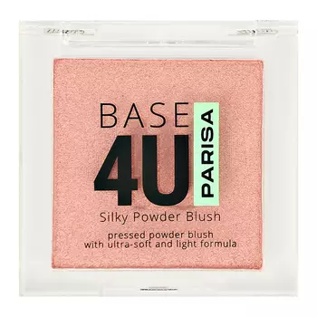 Румяна для лица PARISA BASE 4U SILKY POWDER BLUSH тон 01