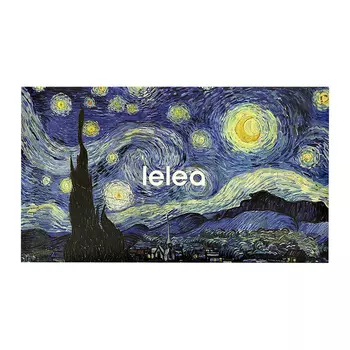 Салфетки бумажные LELEA 2-х слойные ART 100 шт