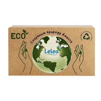 Салфетки бумажные LELEA ECO 2-х слойные 100 шт