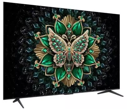 Телевизор TCL 65C6K 65", Mini LED, 4K UltraHD, черный