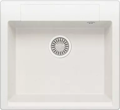 Кухонная мойка Polygran Argo-560 белый хлопок 473370