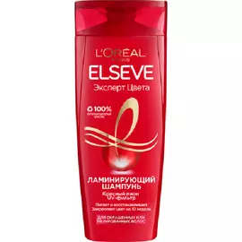 Шампунь-уход L'Oreal Elseve Ламинирующий Эксперт цвета 400 мл