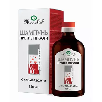 Шампунь Mirolla против перхоти с климбазолом 2% 150 мл