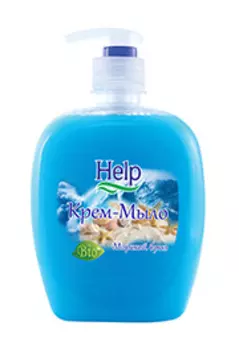 Жидкое мыло Help морской бриз, антибактериальное, 300г, 1шт. (5-0379)
