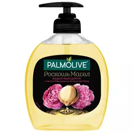 Жидкое мыло Palmolive Роскошь Масел с маслом Макадамии и экстрактом Пиона, очищающее, увлажняющее, 300мл