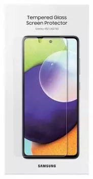 Защитное стекло Samsung для экрана смартфона Samsung A52, FullScreen (ET-FA525TTEGRU)