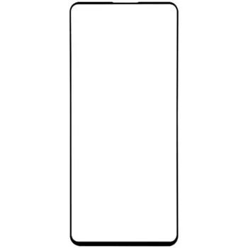 Защитное стекло Red Line для экрана смартфона Honor X8 (2022), Full screen full glue, поверхность глянцевая, черная рамка (УТ000030044)