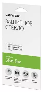 Защитное стекло VERTEX для экрана смартфона Vertex Impress Click, FullScreen, поверхность глянцевая, 2D (SLTCLK)