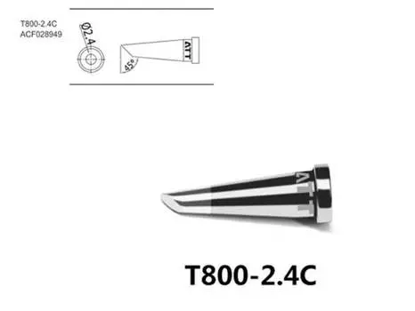 Жало паяльное Atten T800-2.4C, 2.4мм, 1шт. (ACF028949)