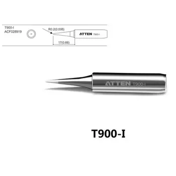 Жало паяльное Atten T900-I, 0.4мм, 1шт. (ACF028919)